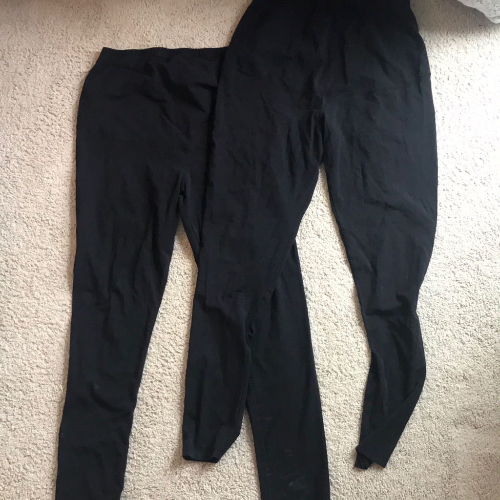 Black Ltd Basics Leggings